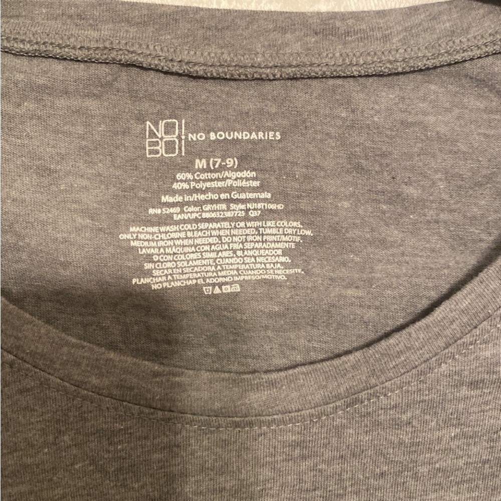 Basic Grey Tee - Picture 2 of 3